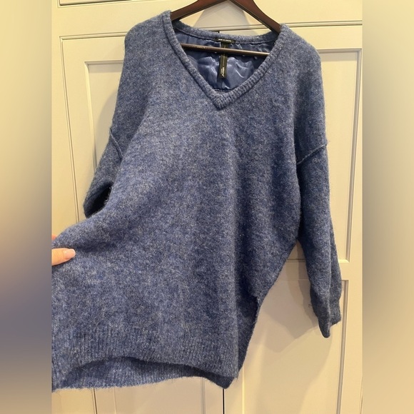 10Days Amsterdam Alpaca Wool Knitted V-Neck Sweater Sz. S NWOT - Picture 7 of 10